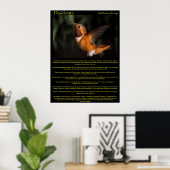 Desiderata Hummingbird Posters 2 (Thuiskantoor)