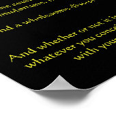 Desiderata Hummingbird Posters 3 (Hoek)