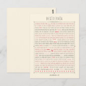 Desiderata Inspirerend gedicht Briefkaart (Voorkant / Achterkant)