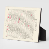 Desiderata Inspirerend gedicht Fotoplaat (Zijkant)