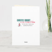 Desiderata Inspirerend gedicht Kaart (Achterkant)