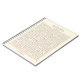 Desiderata Inspirerend gedicht Notitieboek (Linkerzijde)