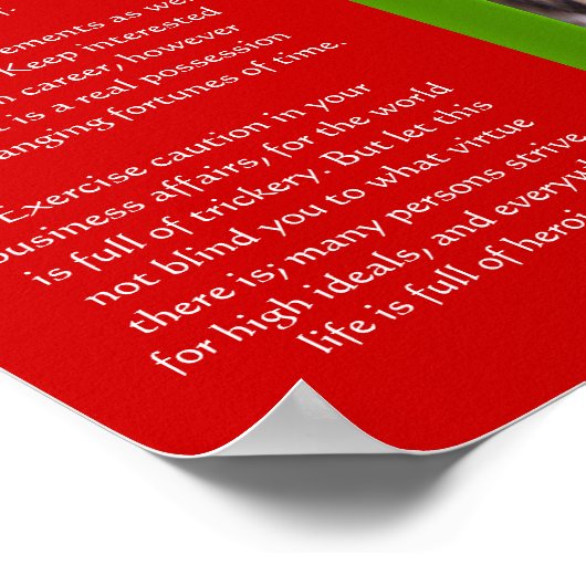 DESIDERATA kerstkatten Posters (Hoek)