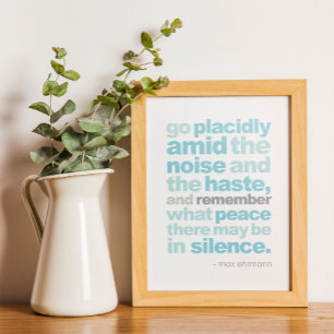 Desiderata Kunstdruk of Poster