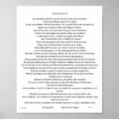 DESIDERATA MAX EHRMANN POSTER (Voorkant)