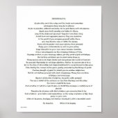 DESIDERATA MAX EHRMANN POSTER (Voorkant)