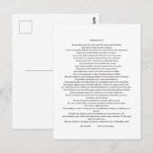 DESIDERATA MAX ERHMANN BRIEFKAART (Voorkant / Achterkant)