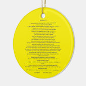 DESIDERATA MAX ERHMANN KERAMISCH ORNAMENT (Links)