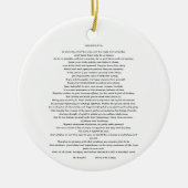 DESIDERATA MAX ERHMANN ORNAMENT (Voorkant)