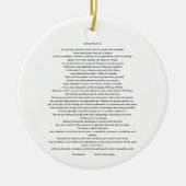 DESIDERATA MAX ERHMANN ORNAMENT (Voorkant)