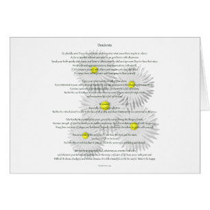 Desiderata met Daisies