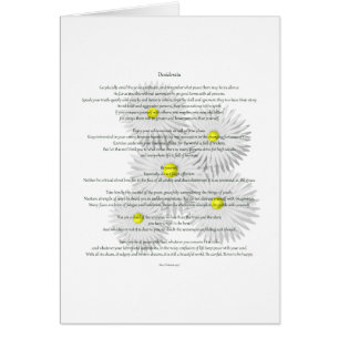 Desiderata met Daisies