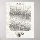 DESIDERATA MET Vlaanderen Poster (Voorkant)