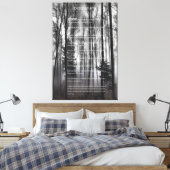 DESIDERATA Misty Autumn Forest Canvas Afdruk (Insitu (Slaapkamer))
