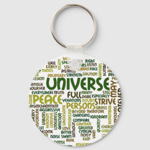 Desiderata Motivatie gedicht woorden keyring Sleutelhanger