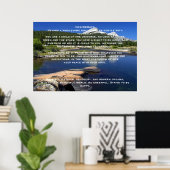 DESIDERATA Mountain Lake Posters (Thuiskantoor)