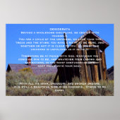 DESIDERATA Mountain Out House Posters (Voorkant)