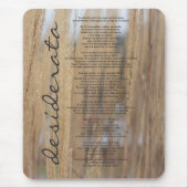 Desiderata Natuur Muismat (Voorkant)