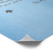 DESIDERATA, nauwkeurige wolken Poster (Hoek)