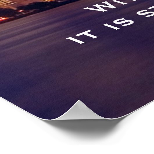 DESIDERATA Night City-Posters Poster (Hoek)