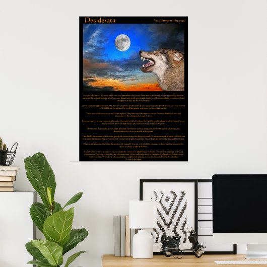 Desiderata Night Howl Posters (Thuiskantoor)