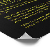 Desiderata - Noord-Amerikaanse en Pelican Nebulae Poster (Hoek)