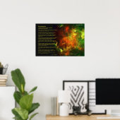 Desiderata - Noord-Amerikaanse en Pelican Nebulae Poster (Thuiskantoor)