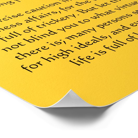 Desiderata Ocean Rock Posters (Hoek)