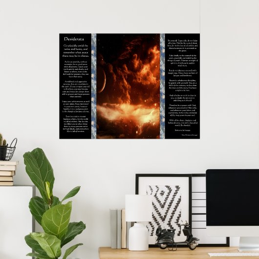 Desiderata Ocean Space Posters (Thuiskantoor)