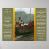 DESIDERATA Old BoatPosters Poster (Voorkant)