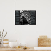 Desiderata op Barbican Steps, Onwards en Upwards Poster (Keuken)