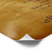 Desiderata op de achtergrond van het parkje Ankh Perfect Poster (Hoek)