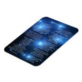 Desiderata op de Galaxy Pleiades Magneet (Linkerzijde)