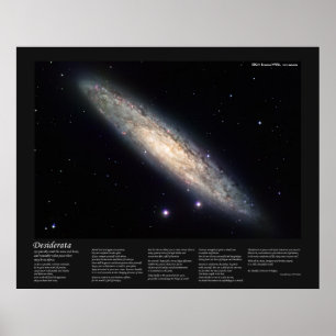 Desiderata op Spiral Galaxy NGC 253 Poster