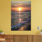 DESIDERATA Pacific Sunset Canvas Afdruk (Insitu (Woonkamer))