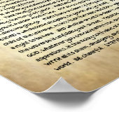 Desiderata Poem 8x12 Premium Canvas Poster (Hoek)