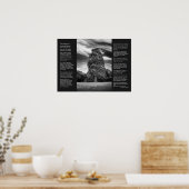 Desiderata Poem - Boom en paviljoen Poster (Keuken)