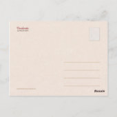 Desiderata Poem Briefkaart Mini Art (Achterkant)