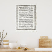 DESIDERATA Poem by Max Ehrmann Poster (Keuken)