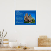 Desiderata Poem - Engelse Castle Entrance Poster (Keuken)