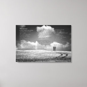 Desiderata Poem, Fine Art English Harvest Canvas Afdruk