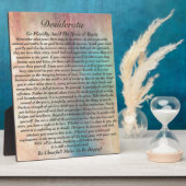 Desiderata Poem in A Waterverf Grand Canyon Fotoplaat (Zijkant)