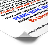 DESIDERATA Poem=Max Ehrmann=LIFE Versie Poster (Hoek)