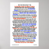 DESIDERATA Poem=Max Ehrmann=LIFE Versie Poster (Voorkant)