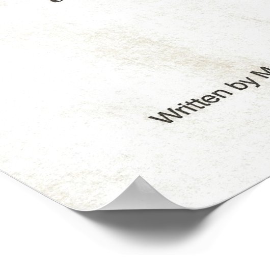 DESIDERATA Poem=Max Ehrmann=Parchment Collectie Poster (Hoek)