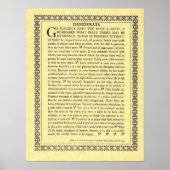 DESIDERATA Poem=Max Ehrmann=Parchment Collectie Poster (Voorkant)