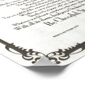 DESIDERATA Poem=Max Ehrmann=Parchment Collectie Poster (Hoek)