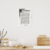 DESIDERATA Poem=Max Ehrmann=Parchment Collectie Poster (Keuken)