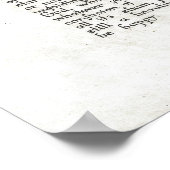 DESIDERATA Poem=Max Ehrmann=Parchment Collectie Poster (Hoek)