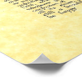 DESIDERATA Poem=Max Ehrmann=Parchment Collectie Poster (Hoek)